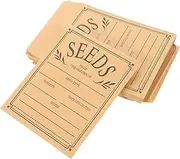 SHINEOFI Seed Storage Envelopes 50 Packets of Paper Seed Envelopes Photo Envelopes for Packing for Gardening and Plant Collectors
