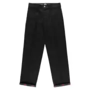 Dickies X Spitfire Flannel Cuff Black Pants