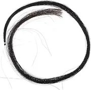 ibasenice Cello Bow Ponytail Fiddle Instrument Accessories Violoncello Bow Hair Bow Rehair Tool Cello Horse Hair Violin Accessories Bow for Hair Violin Bow Rehair Instrument Supply Black