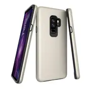 For Samsung Galaxy S9+ PLUS Case, Gold Armor Shockproof Protective Phone Cover