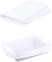 10pc Cat Litter Liners Bags Liner White Kitten Dispose Tray Pets 72 x 30cm