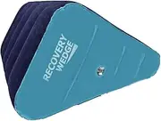 Leg Elevation Pillow by Recovery Wedge, Inflatable Wedge Pillow for Sleeping and Post-Surgical Recovery, Improve Circulation and Reduce Swelling, Speed Injury Recovery. (Large Triangle)