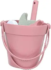 LABRIMP Beach Toys for Boys and Girls Boys and Girls Digging Set Silicone Bucket and Spade Safe and Sturdy for Outdoor Play
