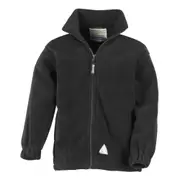 Result Childrens/Kids Polartherm Fleece Jacket (Black) - PC6905