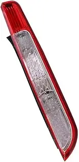 Rear Light Tail Lamp Rear Brake Light Cover Without Bulb No Line Car Taillight Compatible For Ford Focus Hatchback 2009-2013(Red White Right)