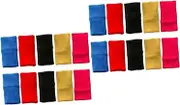 COHEALI 20 pcs Finger cot Sewing Finger Sleeve Finger Guards Nail Biting for Kids Cross Finger Sleeve Finger Sleeve Controller Finger Protector Nylon Child Supplies Diamond Embroidery