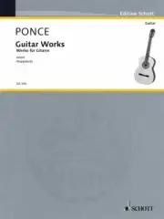 Guitar Works Sheet Music Urtext Edition Guitar NEW Schott 049015004