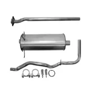 Ford Ranger 3.0L 2004-2008 (111.5" Wheelbase) Muffler with axel and Tail pipe (for: Ford)