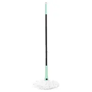 Hands Free Twist Microfiber Mop Head Long Handle Easy Squeeze Twist Mop