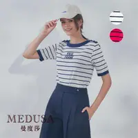 在飛比找ETMall東森購物網優惠-現貨【MEDUSA 曼度莎】Paul Frank 橫紋T恤 