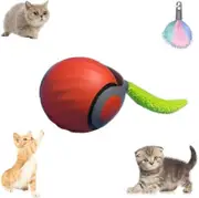 Speedy Tail Cat Toy, Automatic Moving Smart Interactive Cat Toy Ball Orange