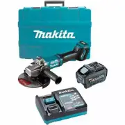 Makita MAX CORDLESS ANGLE GRINDER KIT 40V 180mm 5.0Ah Brushless Motor GA037GT101