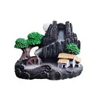 Waterfall Incense Holder Censer Incense Cone Holder Burner ю' Backflow C5K1 O8V9