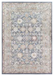 Cheapest Rugs Online Menara 156 in Dark Blue Rug