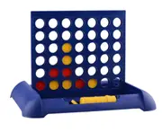 ABS Chess Toys Four Men Chess Strategy Board Game 3D Parent-child Board Game Toys for Ages 6 and Up Children