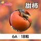 梨山公主 甜柿6A 18粒(6台斤)