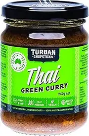 Turban Chopsticks Thai Green Curry Paste, 240 g