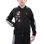 Adidas X Disney Sst Top Micky Mouse Superstar Track Top Children Sports Jacket
