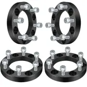 4 Pcs Wheel Spacers 1" 6x5.5 12x1.5 Studs For Toyota 4Runner Land Cruiser (for: Toyota)