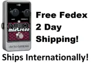 New Electro-Harmonix EHX Neo Mistress Flanger Guitar Effects Pedal