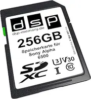 256GB Professional V30 Speicherkarte für Sony Alpha 6500 Digitalkamera