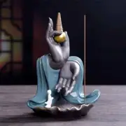 Zen Buddha Hand Ceramic Backflow Incense Burner and Incense Stick Holder