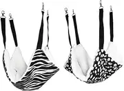 Toddmomy Long-Lasting Cat Sleeping Bed 2-Piece Cat Swing Hammock Space-Saving Odor- Pet Nest