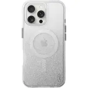 coehl iPhone 16 Pro Max (6.9") Lumino Case - Sparkling Silver Magsafe Compatible [UNIQ-IP6.9P(2024)-LUMMSSIL]