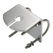 Aerpro Uhf Antenna Bullbar Bracket Heavy Duty - Silver - CBBB4HD