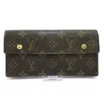 二手 LOUIS VUITTON 路易威登 長錢包 老花 M58008