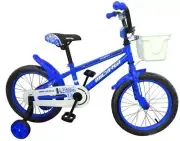 16" kids BMX Bike with Training Wheels Fenders chain guard Basket Beginner Bike