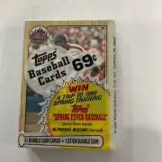 1987 Topps Cello Pack Dwight Doc Gooden Top NY Mets ♨️p
