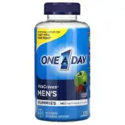 2 X One-A-Day, Men's VitaCraves, Multivitamin/Multimineral Supplement, 170 Gummi