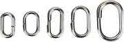 XIASABA These Split Rings are Crafted from Quality Stainless Steel, Providing Significant Strength and Durability. Ideal for Various Fishing situations, This Heavy Duty Material en