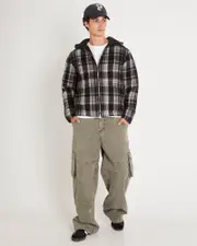 Phoenix Plaid Wool Work Jacket