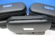 New Small Black Travel Hard Case with Zipper Elastic and Mesh Pockets 3 For $15