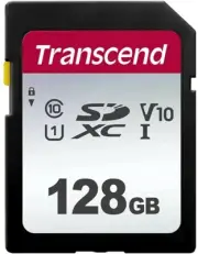 Transcend 128GB SDXC SD Class 10 U1 V10 Memory for Sony Cameras