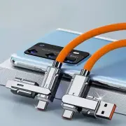 4 in 1 USB A to Type C Charging Cable Data Cord Charger For Samsung iPhone