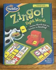 Zingo! Sight Words - Teaches Words Essential To Reading For Pre-K-1 Grades NEW