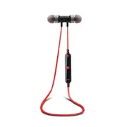 iL91BL Wireless bluetooth Sport Earphone Earbuds Hifi Stereo Super Bass Headset with Mic RED COLOR