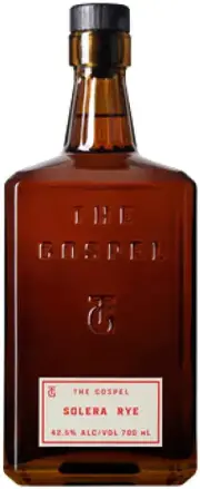 The Gospel Solera Rye Whiskey 700ml