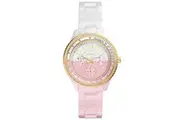 Fossil Stella Multifunction Pink And White Ceramic Watch CE1119