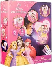 Disney Princess - Design Your Own Night Light - Princess - Colour Your Own Night Ligth