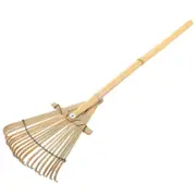 Gardening Rake Hand Leaf Rake Garden Home Hand Rake Convenient Rake Soil Spreading Rake As Shown 59.50X17.00X4.00CM