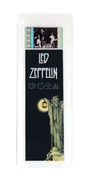 Led Zeppelin - 35mm Film Cell Bookmark Collectible Memorabilia Gift