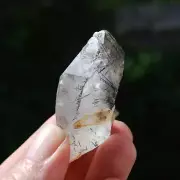 2.2in Rare Himalayan Kullu Quartz Crystal Stabrary, Rutile Specular Hematite Hig