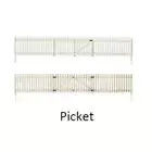 Woodland Scenics O Picket Fence