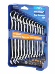 Kincrome K3099 - Combination Ratcheting Open End Gear Spanner Set