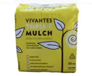 Vivantes Triple C Garden Mulch Mini Bale - EXPRESS POST