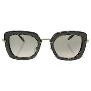 Miu Miu Miu Miu MU 07O DHE-3H2 - Marble White Black/Beige Gradient by Miu Miu for Women - 52-26-140 mm Sunglasses